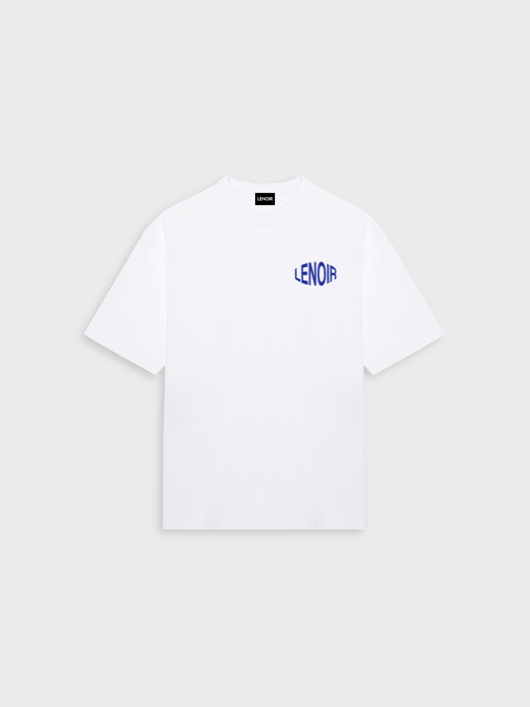 ENMER Blur Logo T-shirt ホワイト S（B.L.U.R Fitted T-Shirt