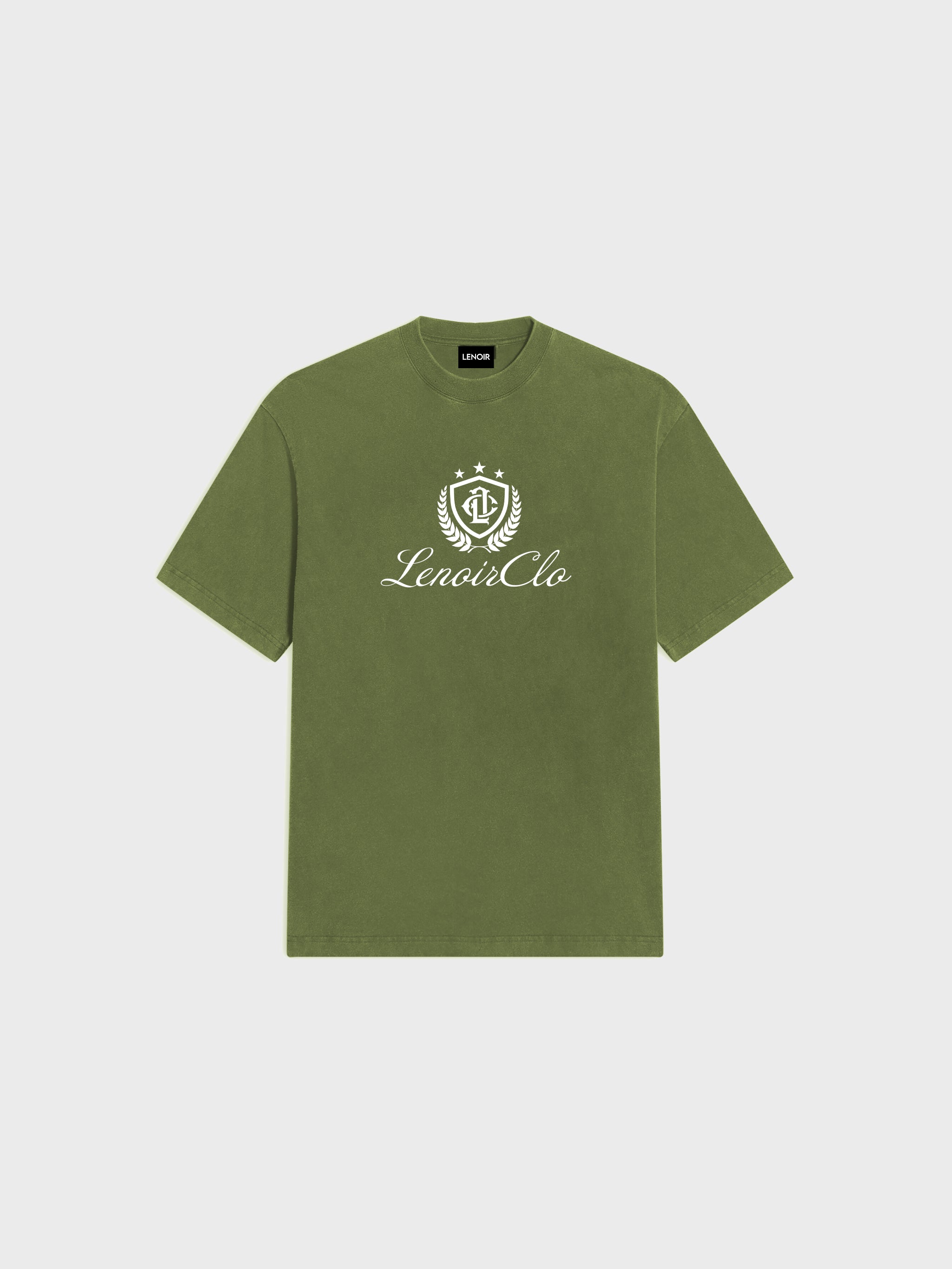 Atelier Logo Washed Green T-Shirt