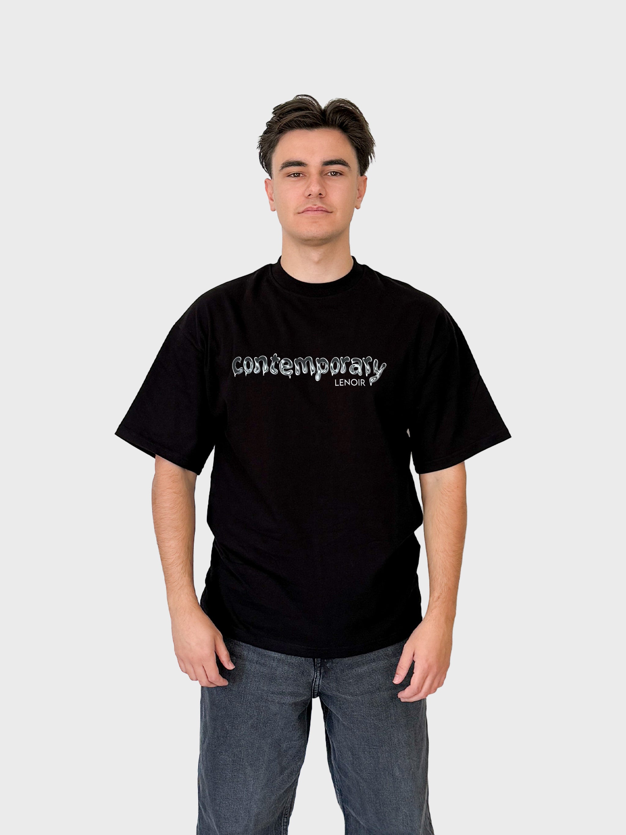 Contemporary Black T-Shirt