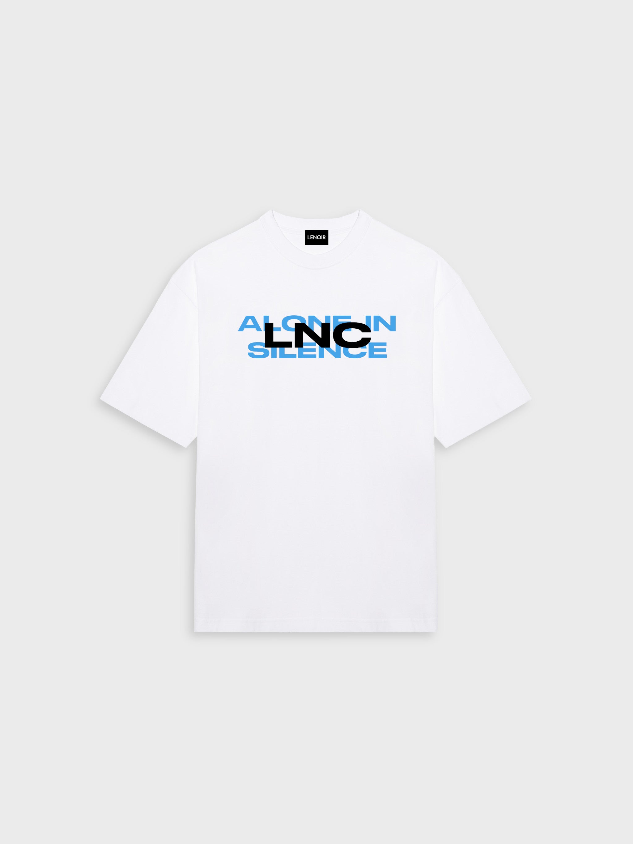 Alone in Silence White T-Shirt