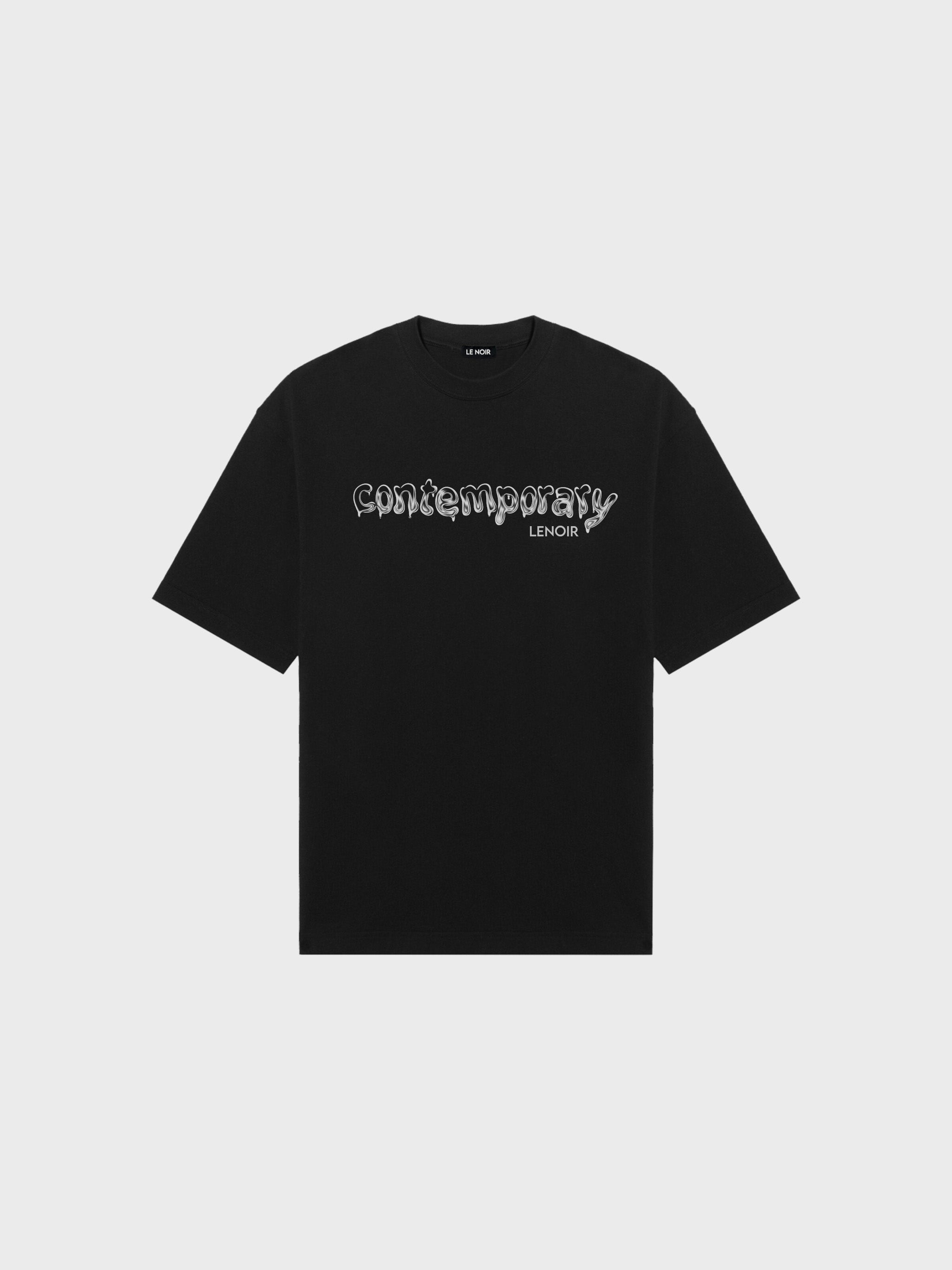 Contemporary Black T-Shirt