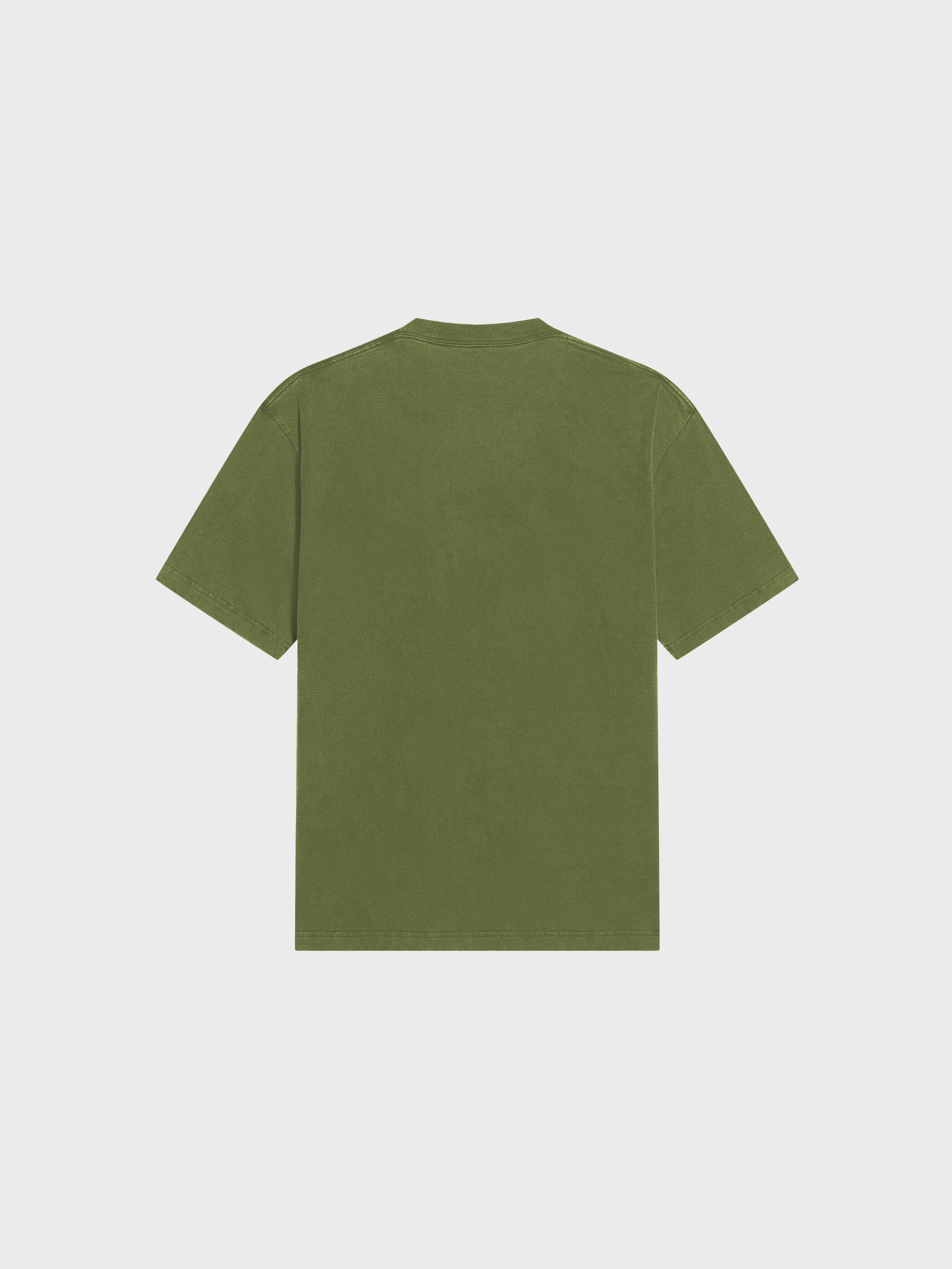 LC Badge Logo Washed Green T-Shirt