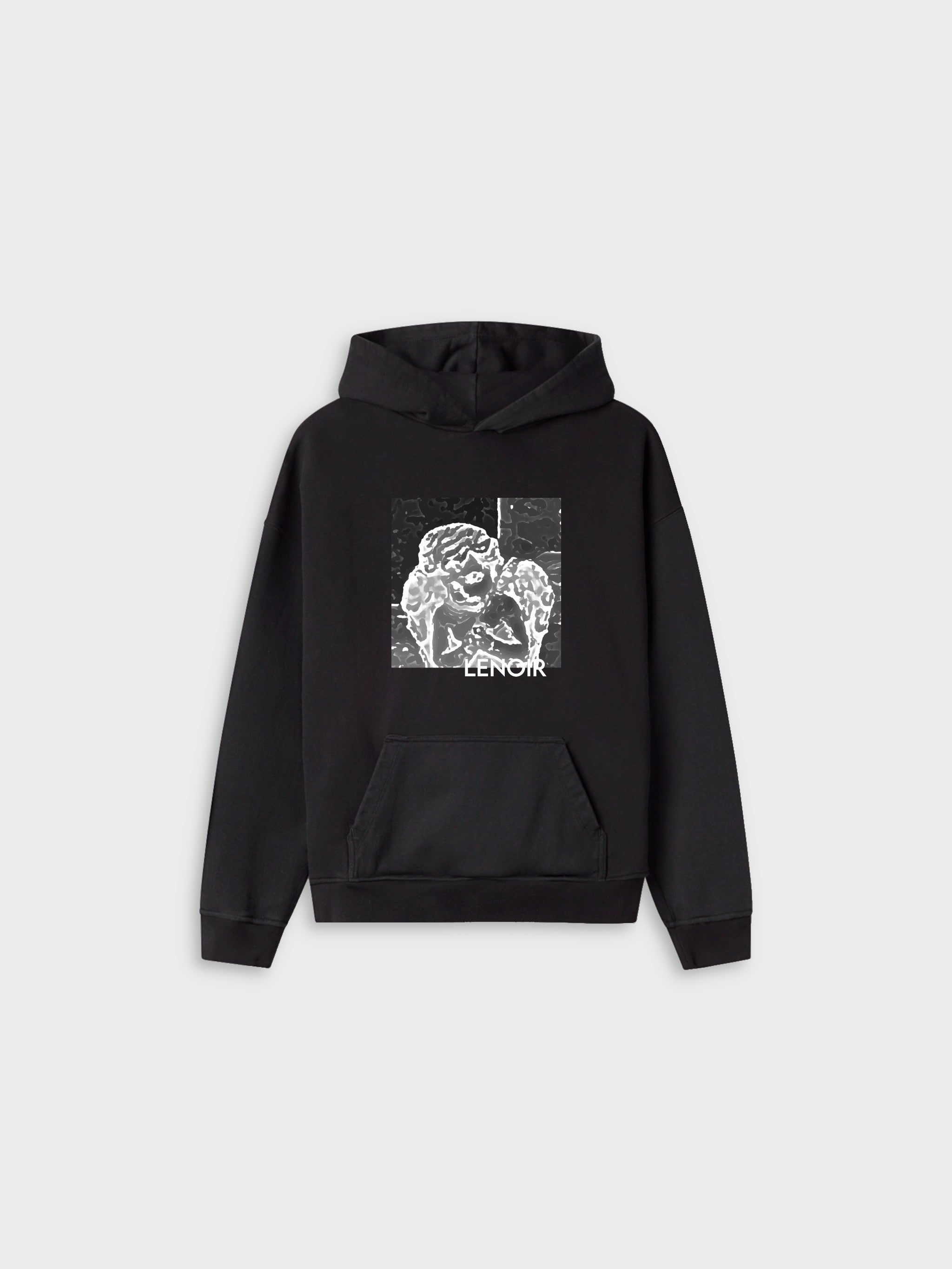 Inverted PFJ black Hoodie