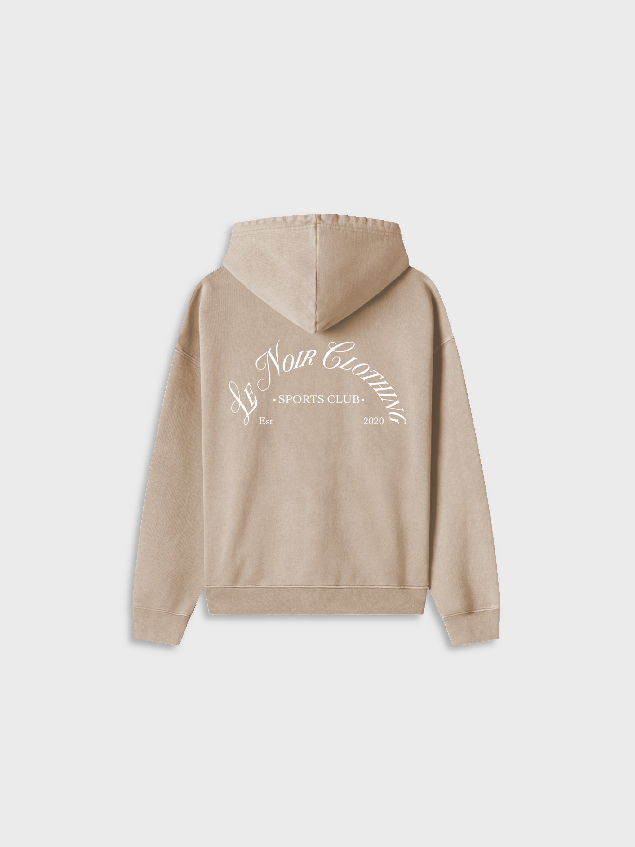 Sports Club Sand Zip Up Hoodie