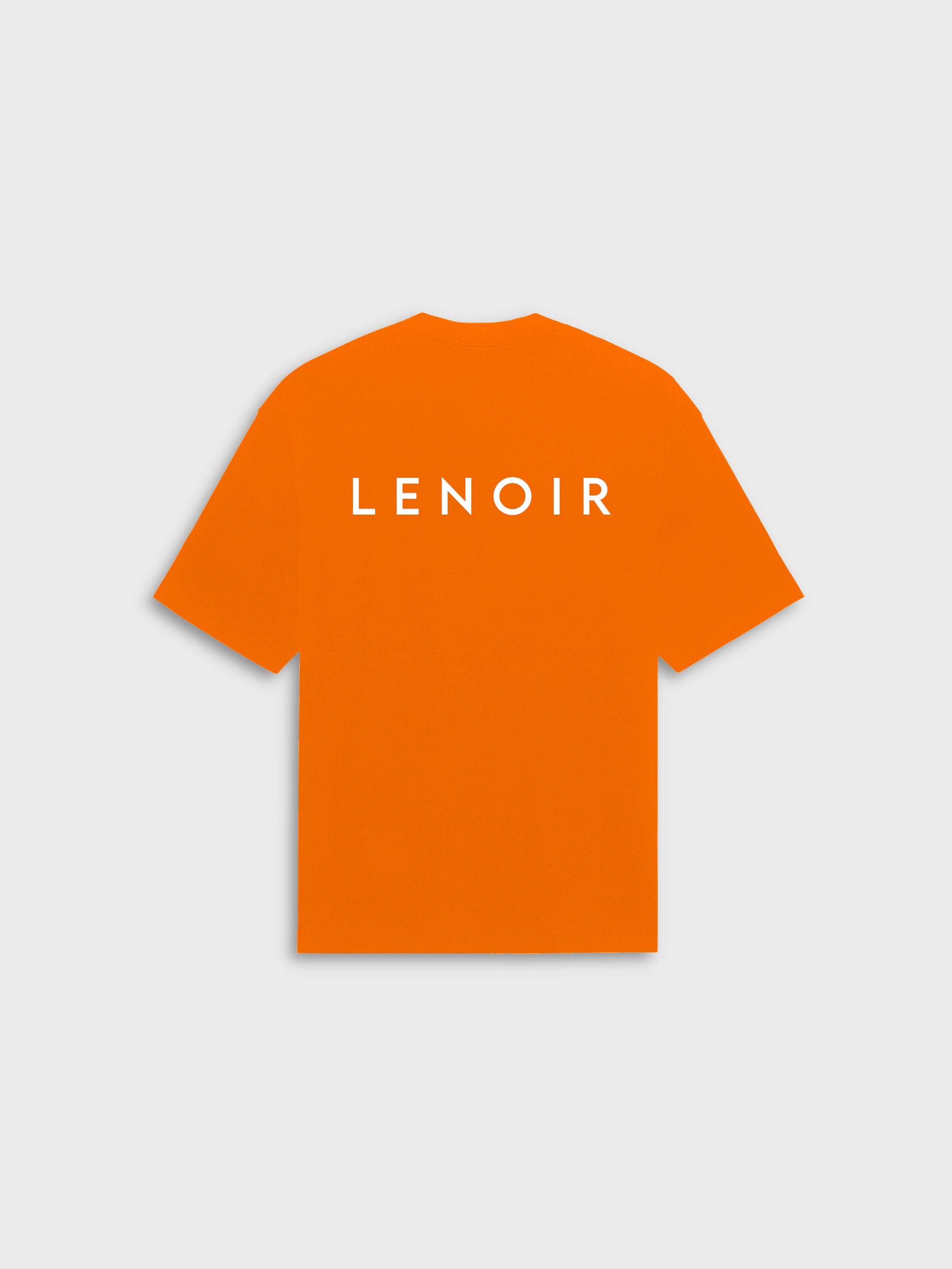 Wide Back Logo Orange T-Shirt