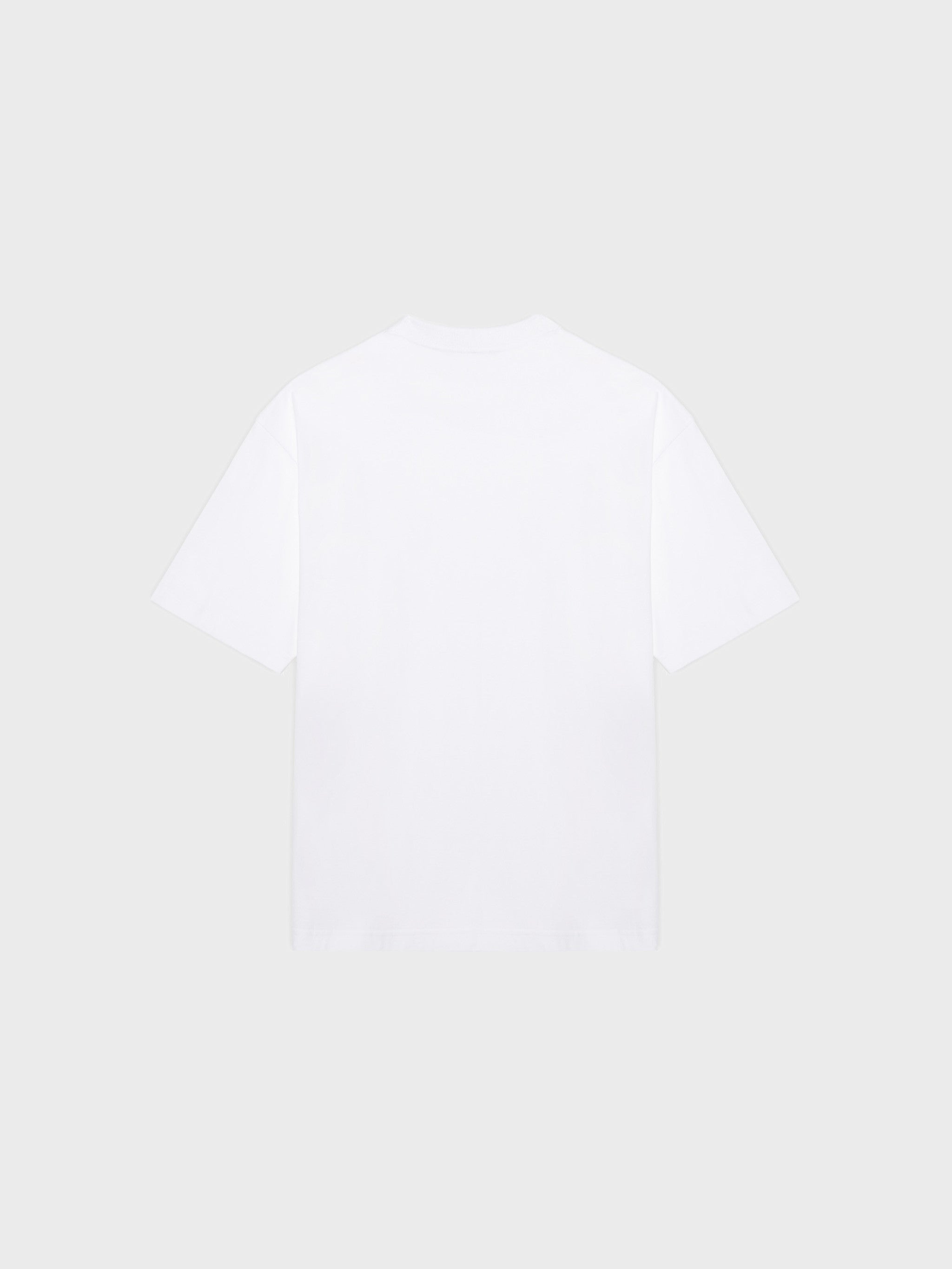 Orange Logo White T-Shirt